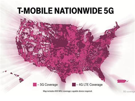 MAP T Mobile 5G Coverage Map